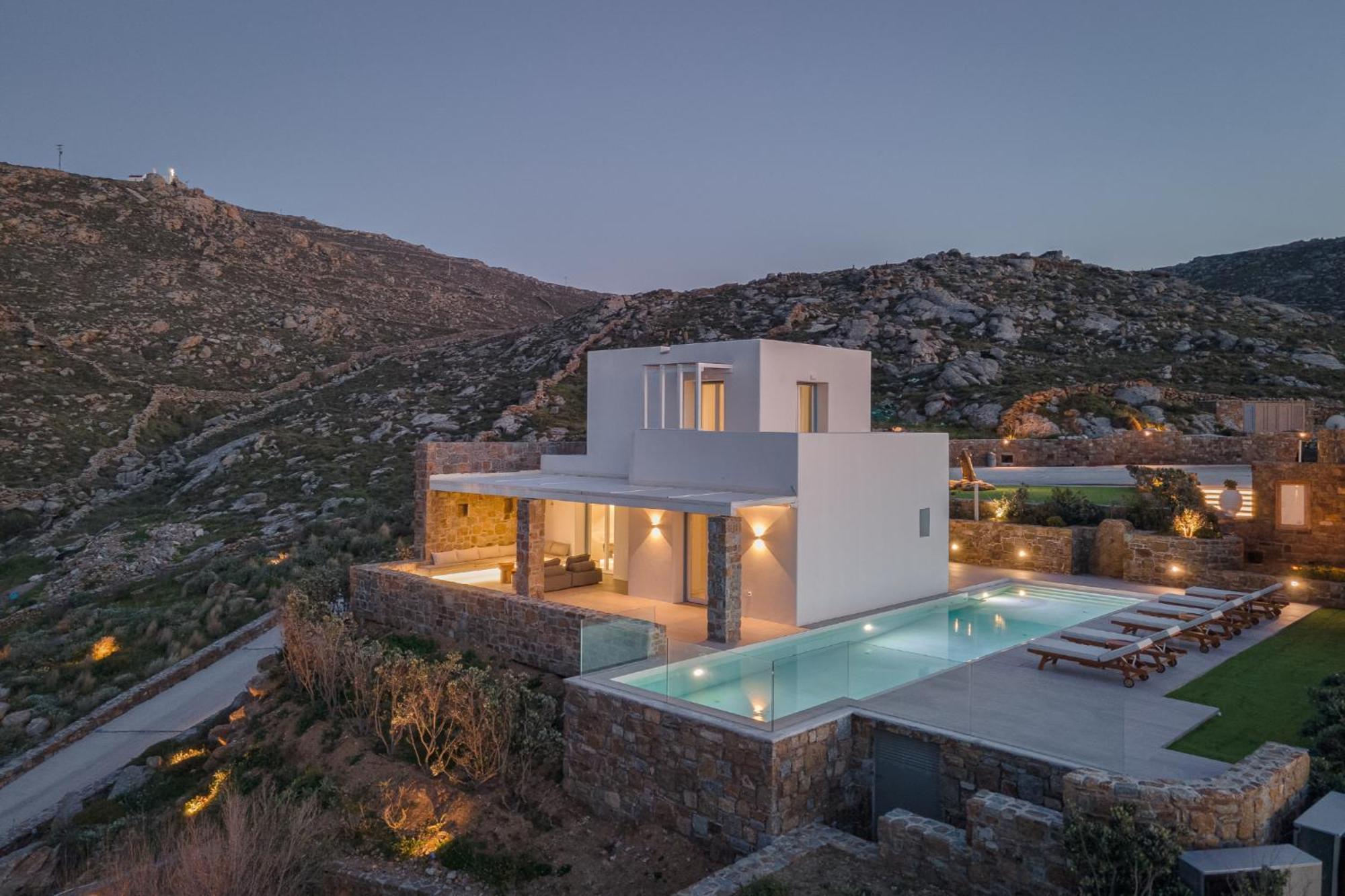Retreat Hill Luxury Villas Mykonos Mykonos Town Chambre photo