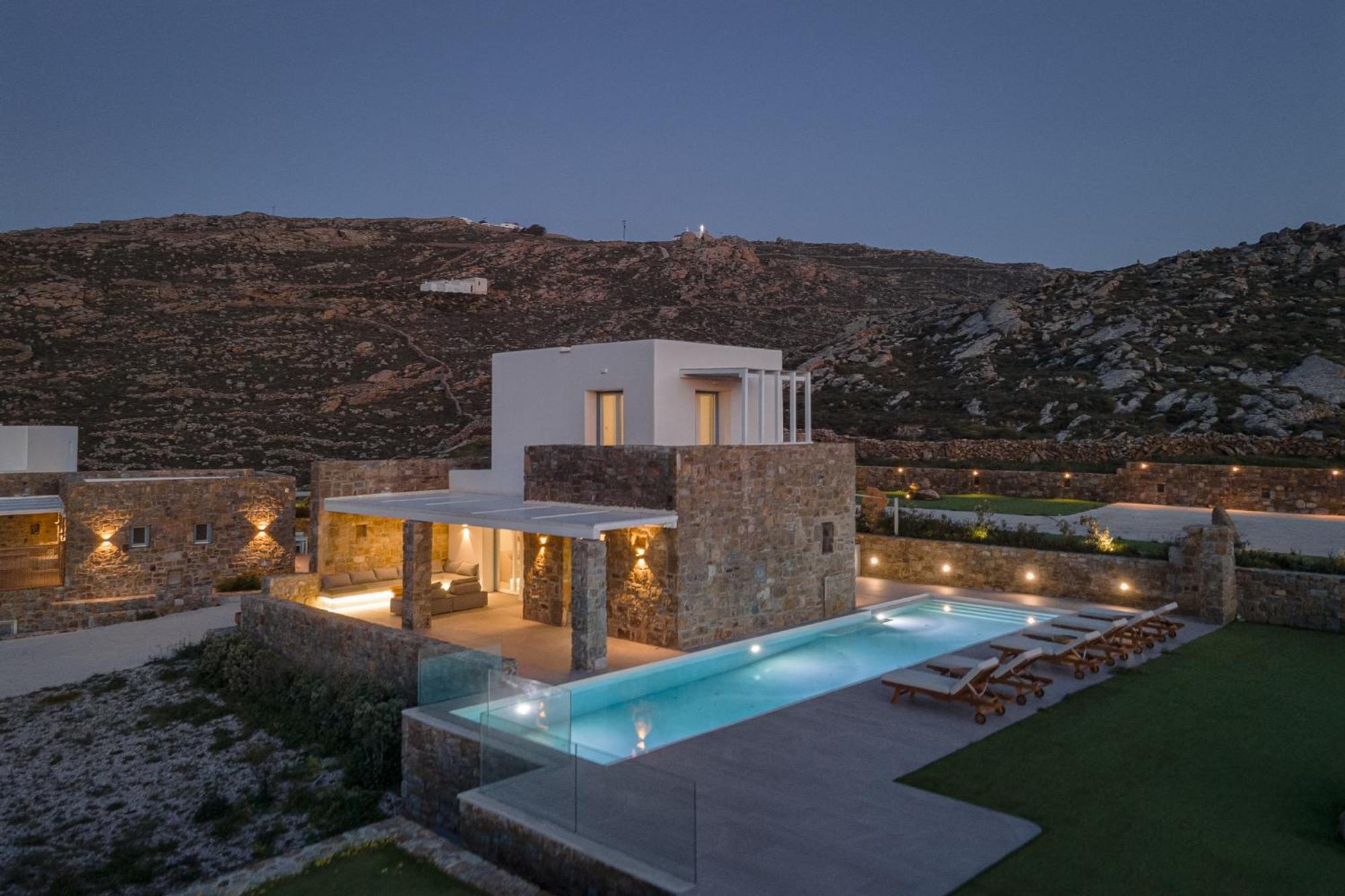 Retreat Hill Luxury Villas Mykonos Mykonos Town Chambre photo