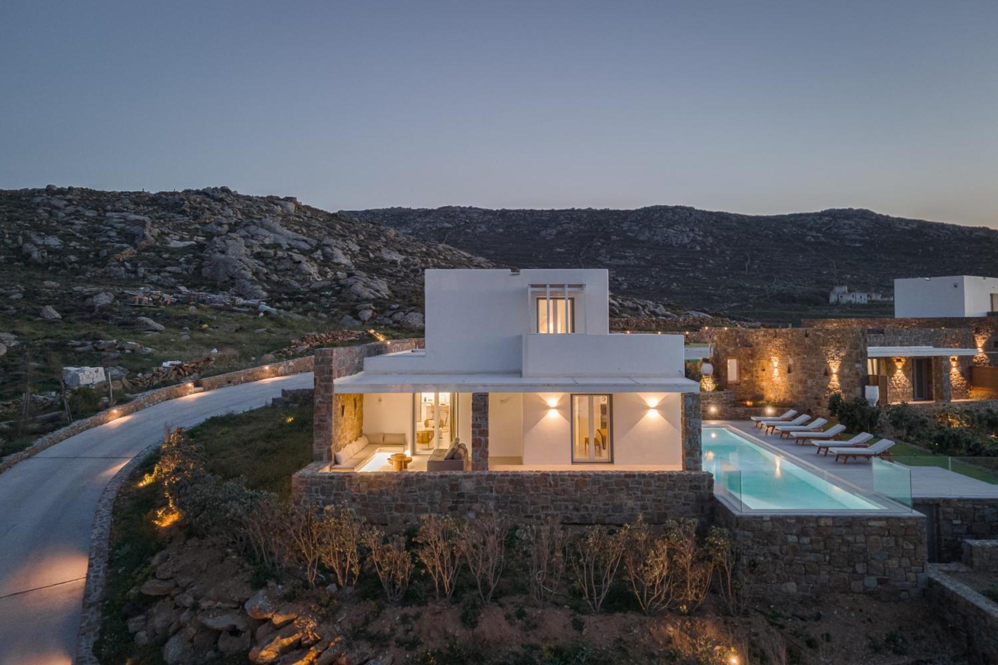 Retreat Hill Luxury Villas Mykonos Mykonos Town Chambre photo